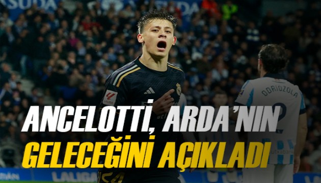 Ancelotti resmen duyurdu: Arda Güler takımda kalacak mı?