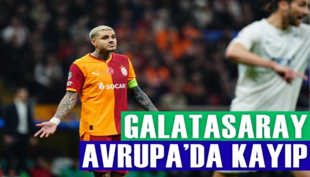Galatasaray, ampiyonlar Ligi'nde kayp
