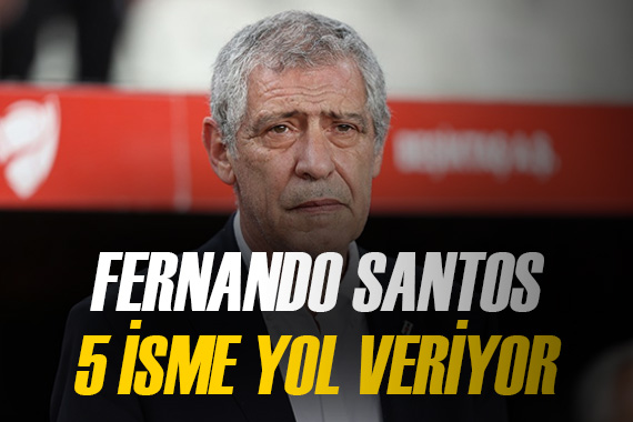 Fernando Santos müdahalesi! Beşiktaş ta 5 isim yolcu...