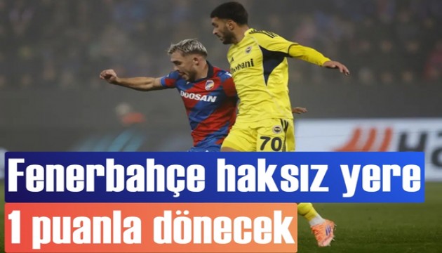 Fenerbahe ekya'dan 1 puanla dnyor