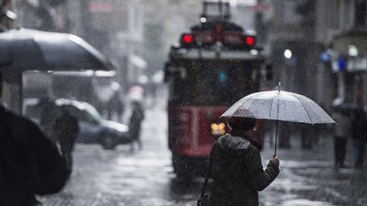 Meteoroloji den İstanbul için yağış uyarısı