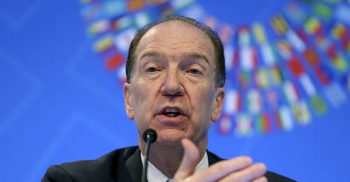 Dünya Bankası Başkanı Malpass: Gelişmekte olan ülkeler risk altında!