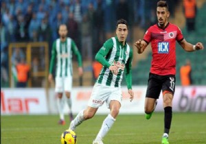Bursaspor, Gençlerbirliği ile 1-1 kaldı!