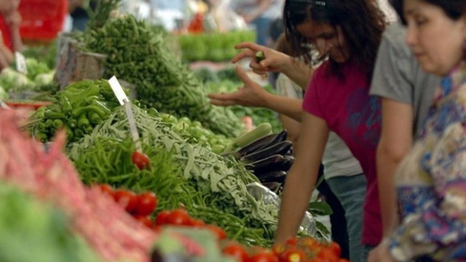  Enflasyondaki düşüş gıda kaynaklı 