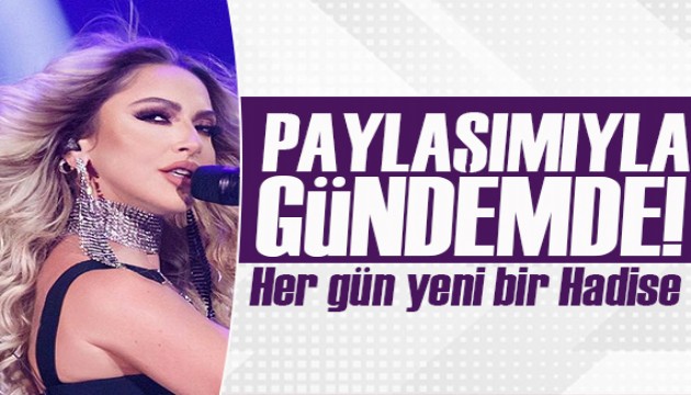 Hadise'nin yatakta çektiği fotoğraflar nefes kesti!
