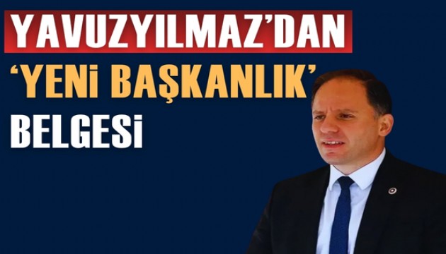 Deniz Yavuzylmaz'dan 'Yeni Bakanlk' belgesi
