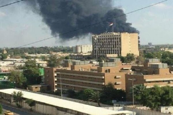 ABD nin Bağdat Büyükelçiliği ne saldırı