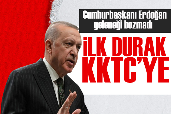Cumhurbaşkanı Erdoğan ın Yurt dışı ziyaretleri başlıyor: İlk durak KKTC ye!