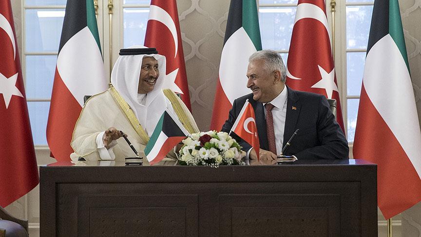 Kuveyt ile ortak bildiri imzalandı