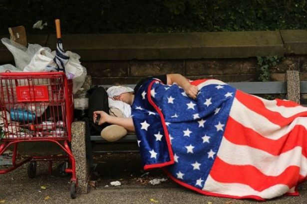 ABD de yarım milyon kişi evsiz