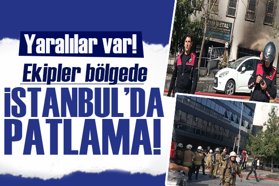 İstanbul da patlama: Yaralılar var