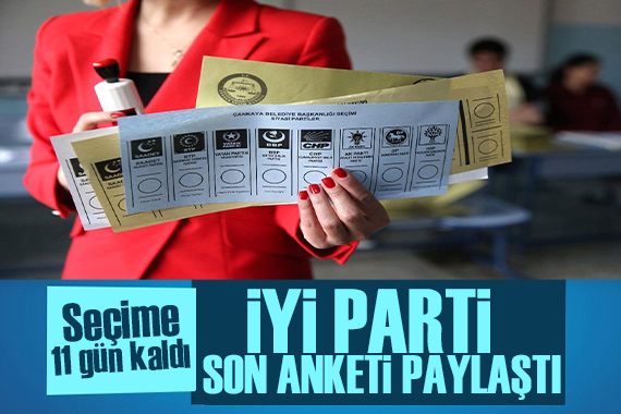 İYİ Partili Zorlu, Meral Akşener in masasındaki son anketi paylaştı!