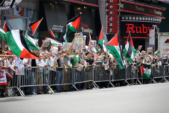 New York ta İsrail protestosu