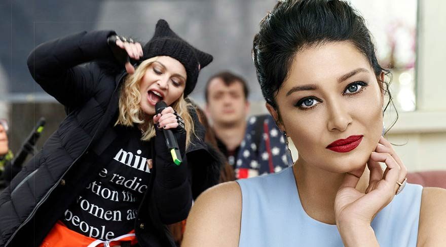 Üzümcü ve Yeşilçay’dan Madonna’ya destek