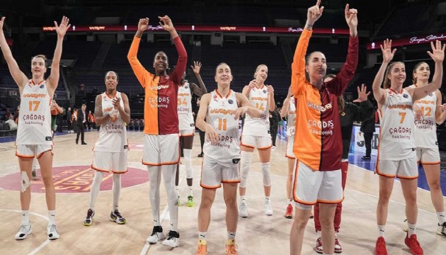 Galatasaray, Sopron Basket'i de yenerek grubu lider tamamlad
