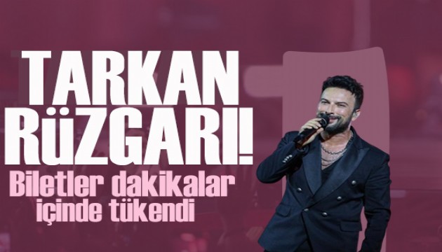 Tarkann stanbul konser biletleri jet hzyla tkendi