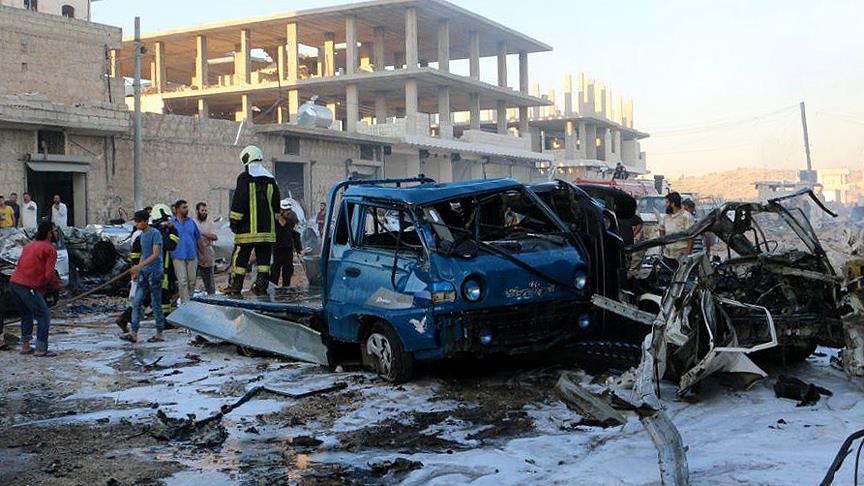 İdlib de patlama: 10 ölü