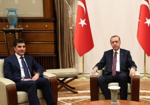 Cumhurbaşkanı Erdoğan Barzani yi kabul etti!