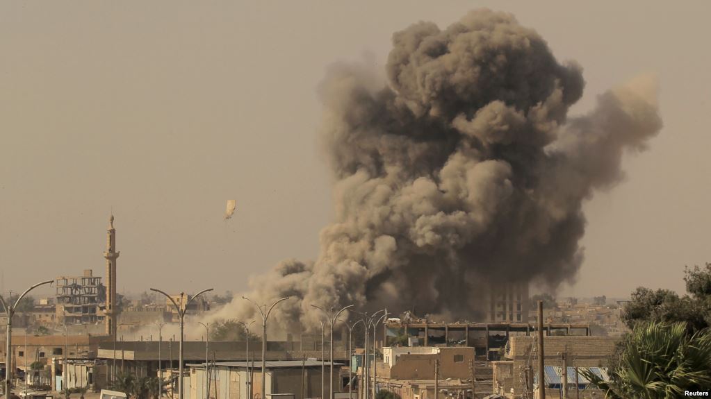 Irak Suriye de IŞİD Liderlerinin Toplantısını Vurdu