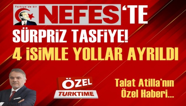 Nefes Ankarada beklenmedik gelime: Drt isimle yollar ayrld