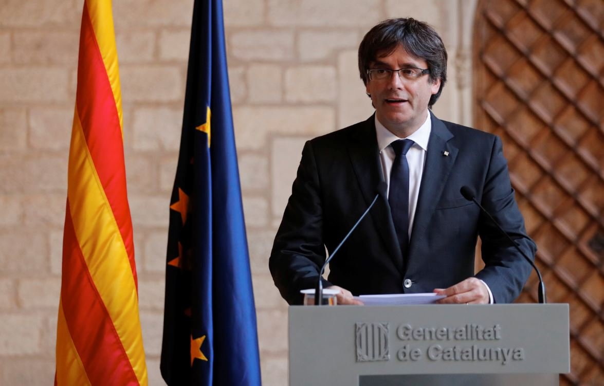 Katalan lidere sığınma izni