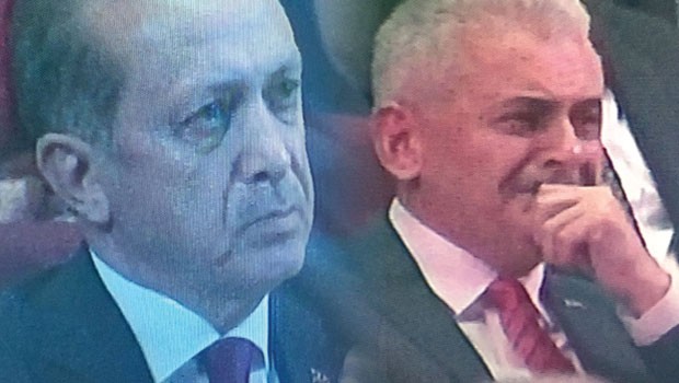 Erdoğan veYıldırım ağladı!