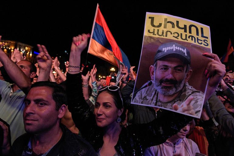 Ermenistan da büyük eylem çağrısı