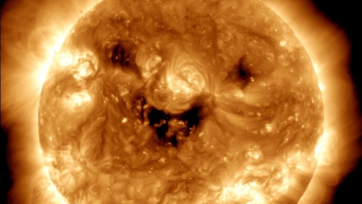 NASA dan Güneş fotoğrafı: Bu kez yüzü asık!