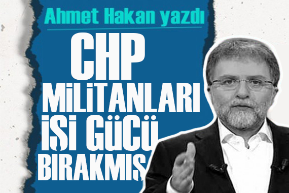 Ahmet Hakan: CHP militanları, işi gücü bırakmış Murat Kurum’da açık arıyorlar