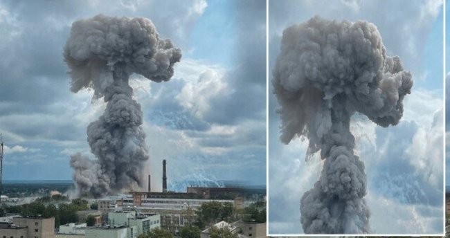 Rusya da fabrikada şiddetli patlama: 25 yaralı