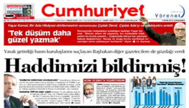 Cumhuriyet Gazetesi Ankara Temsilcisi belli oldu!