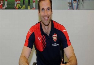 Petr Cech Arsenal e imzayı attı!