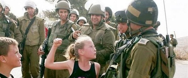  Cesaret Ödülü  sahibi Filistinli kız gözaltında