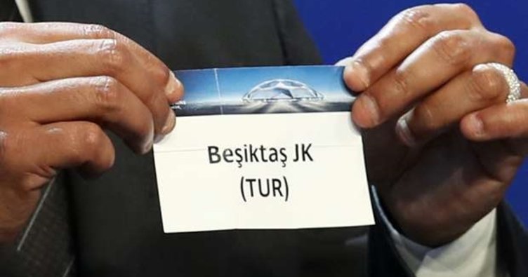 Beşiktaş ın Devler Ligi ndeki rakibi belli oldu