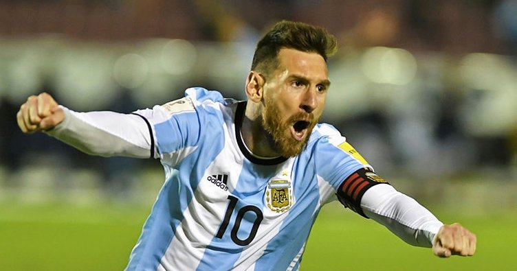 Messi nin gözü Dünya Kupası nda