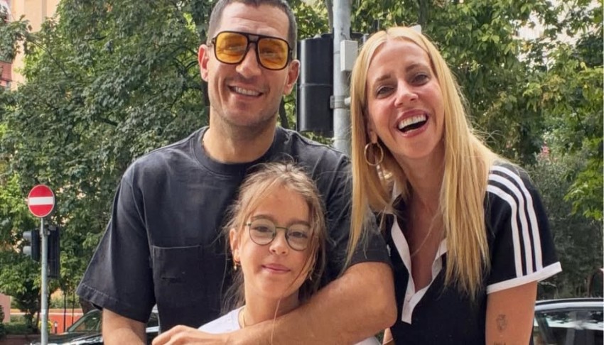 Uraz Kayg�laro�lu ve Melis ��iten'in k�z� ortaokullu oldu