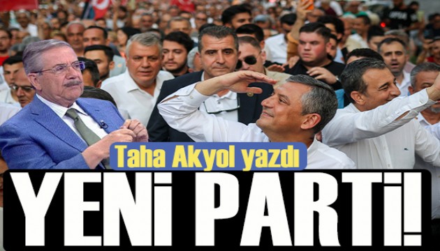 Karar Gazetesi yazar� Taha Akyol yazd�: Yeni parti
