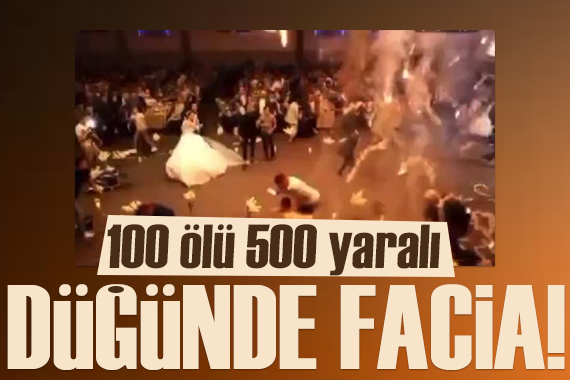 Irak ta düğünde yangın faciası! 100 ölü, 500 yaralı...
