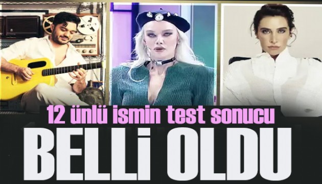 12 �nl� ismin uyu�turucu test sonu�lar� belli oldu
