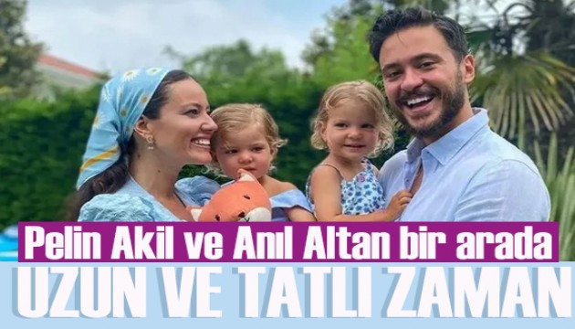 �kizlerin do�um g�n� i�in Pelin Akil ve An�l Altan bir arada