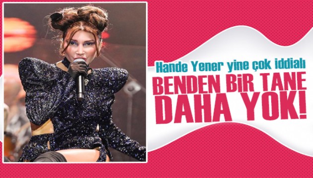 Hande Yener yine adından söz ettirdi!