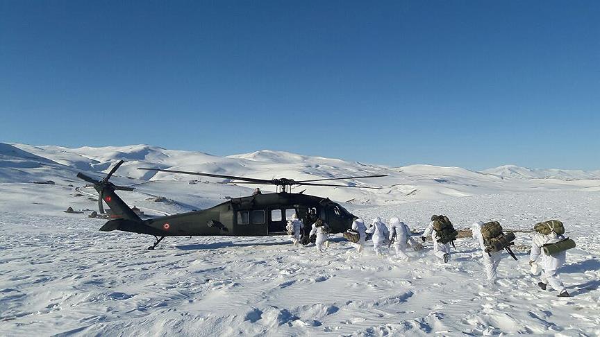 PKK ya hava destekli operasyon