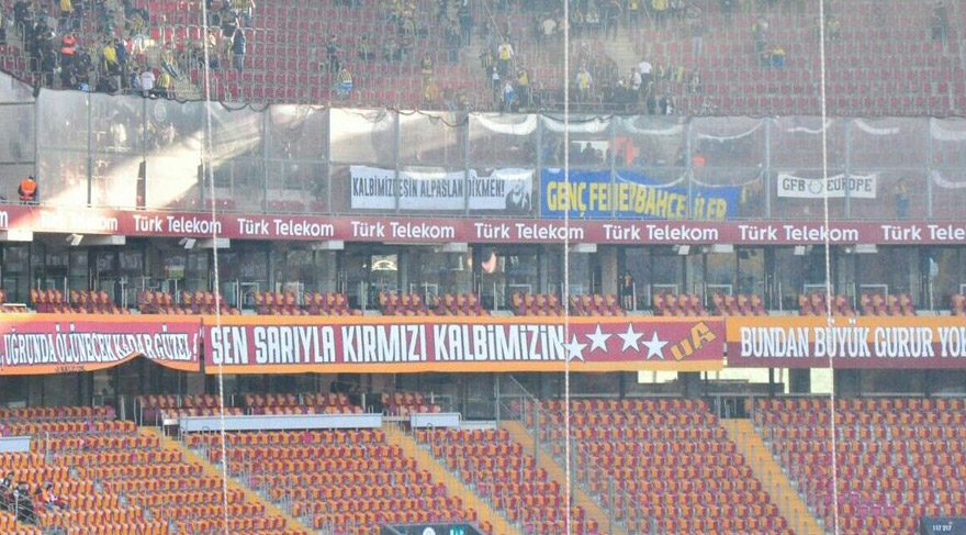 Fenerbahçe tribününden duygulandıran paylaşım