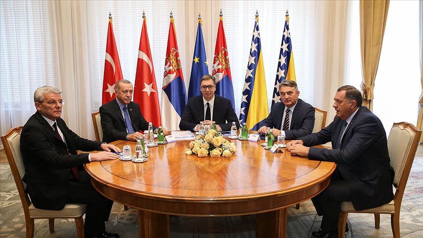 Türkiye-Sırbistan-Bosna Hersek Üçlü Zirvesi başladı