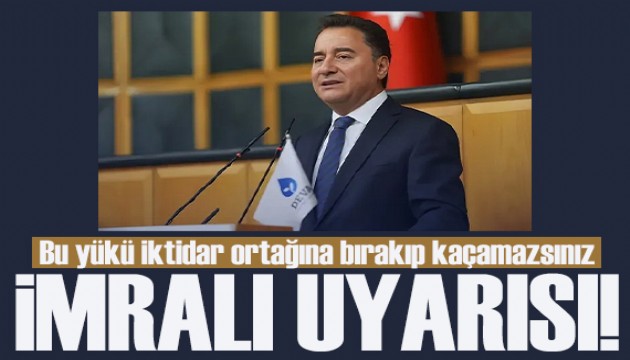 Babacan: Terr sorunu sadece silahla zlmez