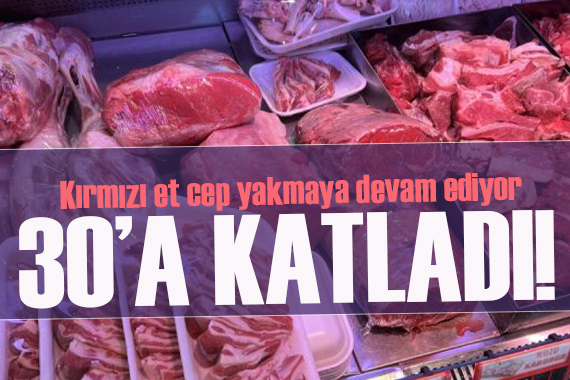 Kırmızı et cep yakmaya devam ediyor: Türkiye zirvede!