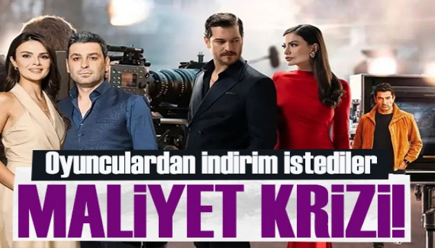 Ekonomi dizi sekt�r�n� vurdu! Oyunculardan indirim istediler