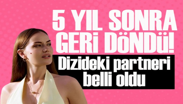 Fahriye Evcen, 5 y�l�n ard�ndan iddial� dizisiyle geri d�n�yor! Partneri belli oldu