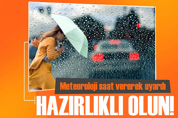 Meteoroloji saat vererek uyardı: İstanbul a kar geliyor