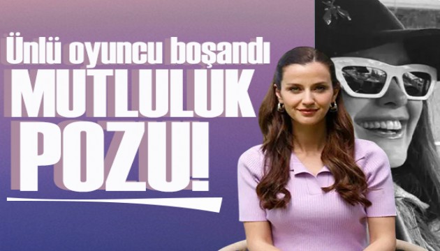 1,5 y�ll�k evlilik tek celsede bitti! �rem Helvac�o�lu'dan mutluluk pozu